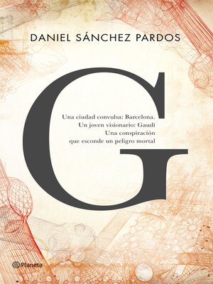 cover image of G (la novela de Gaudí)